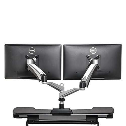 VARIDESK Monitor Arm FullMotion Spring Dual Monitor Arm Office