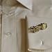 FIZAARO Off-White (Bone) French Cuff Dress Shirt with Cufflinks