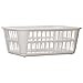 TrueCraftware Set of 6 Medium White Storage Baskets - 11-1/4