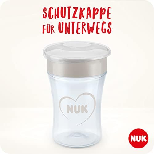 Magic Cup Trinklernbecher | 8+ Monate | 230 ml | auslaufsicherer 360°-Trinkrand | blau | 2 Stück