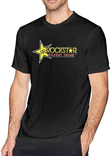Timeme Rockstar Energy Drink Men's Comfort Short Sleeve T-Shirt Black