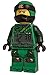 ClicTime Lego Ninjago Lloyd Minifigure (2018) Alarm Clock, 9.5