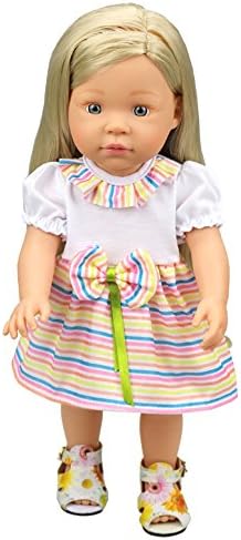 Banne Park Rids 18 Inches Simulation Skirt New Bitty Princess Baby Doll's Clothes