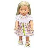 Banne Park Rids 18 Inches Simulation Skirt New Bitty Princess Baby Doll's Clothes