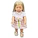 Banne Park Rids 18 Inches Simulation Skirt New Bitty Princess Baby Doll's Clothes