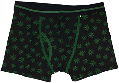 Green Pot Leaf Boxers