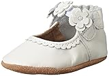 Robeez Claire Mary Jane (Infant), White, 0-6 Months M US Infant