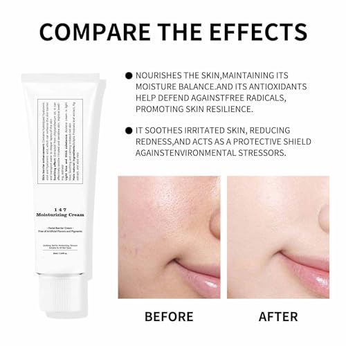 LBOYLOVE® 147 Barrier Repair Cream，Hyaluronic Acid combined with Ceramides Offers Deep Nourishment,Provides Daily Skin Barrier Repair Care,Korean Vegan formula, Applicable to All Skin Types