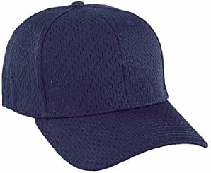 Baseball/Softball Umpire Pro Fitted Cap, Navy Blue in 5 Sizes for Home Plate & Base Umps