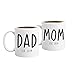 New Parents Pregnancy Announcement Coffee Mug Set 11oz