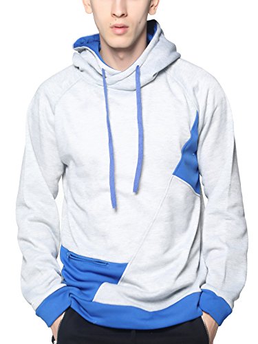 mens hoodies blue