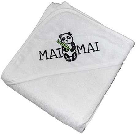 Mai Mai Baby Bamboo Hooded Baby Towel with Gift-Box | 35x35 and Extra Thick | For Infants, Toddlers and Pre-Schoolers