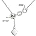 Hoops & Loops Sterling Silver 1.5mm Rolo Adjustable Chain Necklace 20 Inches