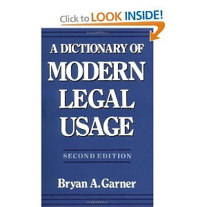 Download A Dictionary of Modern Legal Usage (Oxford Dictionary of Modern Legal Usage) [Paperback]