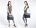 ECOSUSI Briefcase for Women Laptop Bag for Work Briefcase Crossbody Messenger Bags Vegan Leather Satchel Purse Fit 14 Inches Laptop, Navy Blue