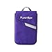PlanetBox Shuttle Eco-Friendly Stainless Steel Bento Lunch Box with 2 Compartments for Adults and Kids - Purple Carry Bag with Lady Bug Magnets