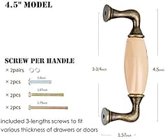 Cabinet Pulls Rubbed Bronze Kitchen Cabinet Handles Drawer Pulls Felidio Rustic Ceramic Drawer Handles Dresser Pulls Cabinet Hardware 2 Pack 4 5 Length 3 3 4 Hole Center Amazon Sg Home Improvement