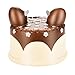 CSSD Kawaii Jumbo {Cartoon Deer Cake} {Squishy} {Slow Risin} {Cream Scented} Stress Reliever Toys (Brown)
