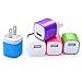 Wall Charger, NonoUV 5-Pack 1Amp Universal Home Travel Charger Plug USB Charging Adapter for iPhone 7/6/6S Plus, Samsung Galaxy S5 S7 S6 Edge, Note3 4 5, HTC, LG, Sony, PS4, Goggle, Nokia Phones