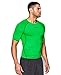 Under Armour Men's UA HeatGear Armour Printed Short Sleeve Compression Shirt Large GREEN ENERGY