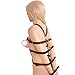 COSY-L Bandage Belt for Women PU Leather Bed Straps Restraints Sex, BDSM Under Bed Straps Adult Sexy Toys for Couples,Blackthumb 4