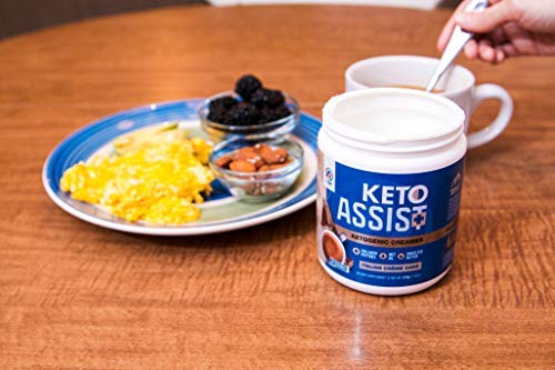 Keto Creamer for Coffee and Tea (30 Servings) - Contains Grass-Fed Butter, Coconut Oil, MCT Oil & Collagen Peptides - Zero Carbs, Easy to Mix, Absorb and Digest, Italian Crème Cake Flavor - Thumbnail 4