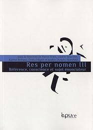 Référence, conscience et sujet énonciateur