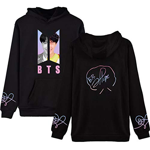 babyHealthy Kpop BTS Love Yourself Autograph Hoodie V Jimin Suga Jung Kook World Tour Sweatshirt Jacket