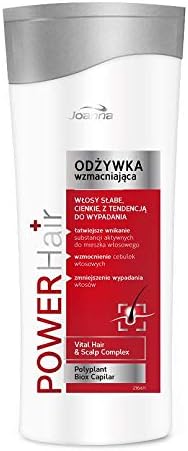 Joanna Power Hair Strengthening Conditioner for Weak Fine and Falling Out Hair 200ml