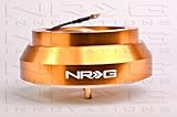 NRG Short Steering Wheel Hub Adapter (Boss) Kit - Nissan S13-S14 240SX 89-97 - ROSE GOLD - Part # SRK-140H-RG3