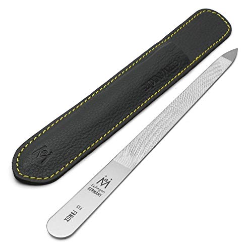 GERMANIKURE Original Triple Cut Metal Nail File, Double Sided FINOX