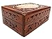 New Age Floral Design Handcrafted Wooden Box