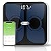 Bathroom Smart scale Fat Scale Analyzer, Digital Weighing scales - Wireless Smart Body Scale Composition Monitor Compatible Weight, Fat, Water, BMI, BMR, Muscle Mass with App Tracker