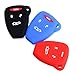 AndyGo Silicone Remote Key Cover Fit for Dodge Chrysler Jeep 4 Buttons