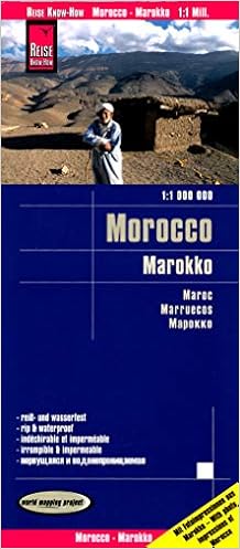Morocco Map from Reise-Know-How