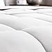 WEEKENDER Comforter Duvet Insert Full White Quilted Down Alternative All Season Microfiber - Full - Box Stitched