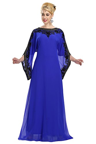 Robe Dubai Evening Wear Farasha Caftan Dress By Maxim Creation 5880