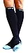 Compression Socks (1 pair) for Women & Men by Wave - Best For Running, Athletic Sports, Crossfit, Flight Travel, Maternity Pregnancy, Nursing