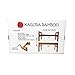 KAGURA BAMBOO Bamboo Bathroom Toilet Stool Adjustable Height | Squat Potty position help Relieve Constipation | Eco Friendly Organic Natural Materials with Water and mold resistant.