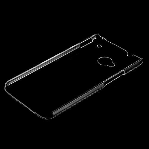 Clear Transparent Blank Snap-On Cover Hard Carrying Case for HTC One M7