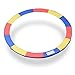 Exacme 10 12 14 15 16 Feet Trampoline Replacement Safety Spring Cover Round Frame Pad Without Holes, Multicolored