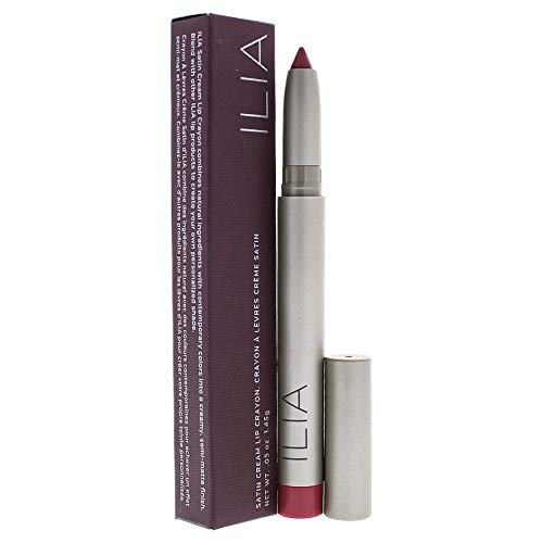 ILIA Beauty Satin Cream Lip Crayon, Tainted Love, 0.05 Ounce