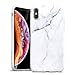 ESR Marble Slim Soft Case for iPhone Xs Max, Flexible TPU Marble Pattern Cover for Apple iPhone 6.5 inch (2018 Release) (White Sierra)