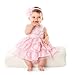 Mud Pie Baby Girls' Rosette Layered Dress