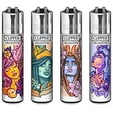 Clipper Lighters Goddessess Mix (4ct)