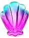 My Mermaid Detangler Brush for Wet & Dry Hair - The Original Sea Shell - Hair Brushes for Women - No More Tangles or Breakage - Girls Hair Brush - Teen Girl Gifts - Toddler Hair Brush