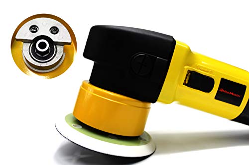Maxshine M8S Dual Action/DA Polisher: 900W, Orbit Diameter Size: 8mm (Yellow)