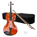 OlymstoreTM-16Inch-Wood-Acoustic-Viola-with-Case-Bow-and-Rosin-Natural