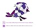 Bodarind Artificial Wedding Bouquet Casading Rose Flowers with Rhinestone for Bride and Bridesmaid,Waterfall Flowers Bunch for Decorations