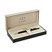 Parker Black Lacquer with Golden Trim, Ballpoint Pen with Medium Black refill (S0808730)